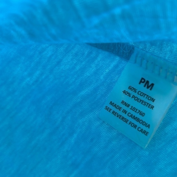 𝅺wishing You A Very Magical Season Palm Tree Flamingo Top size Petite Medium - Picture 6 of 9